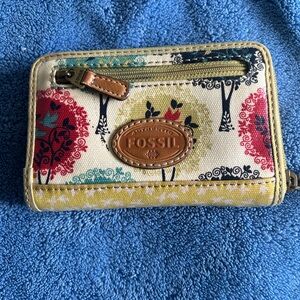 Multicolored FOSSIL wallet